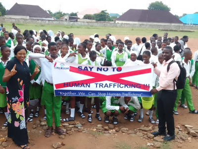 Created Awareness at Nyanya Gbagyi Senior Secondary School Nasarawa state